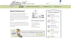 Desktop Screenshot of homeessentials.net.nz